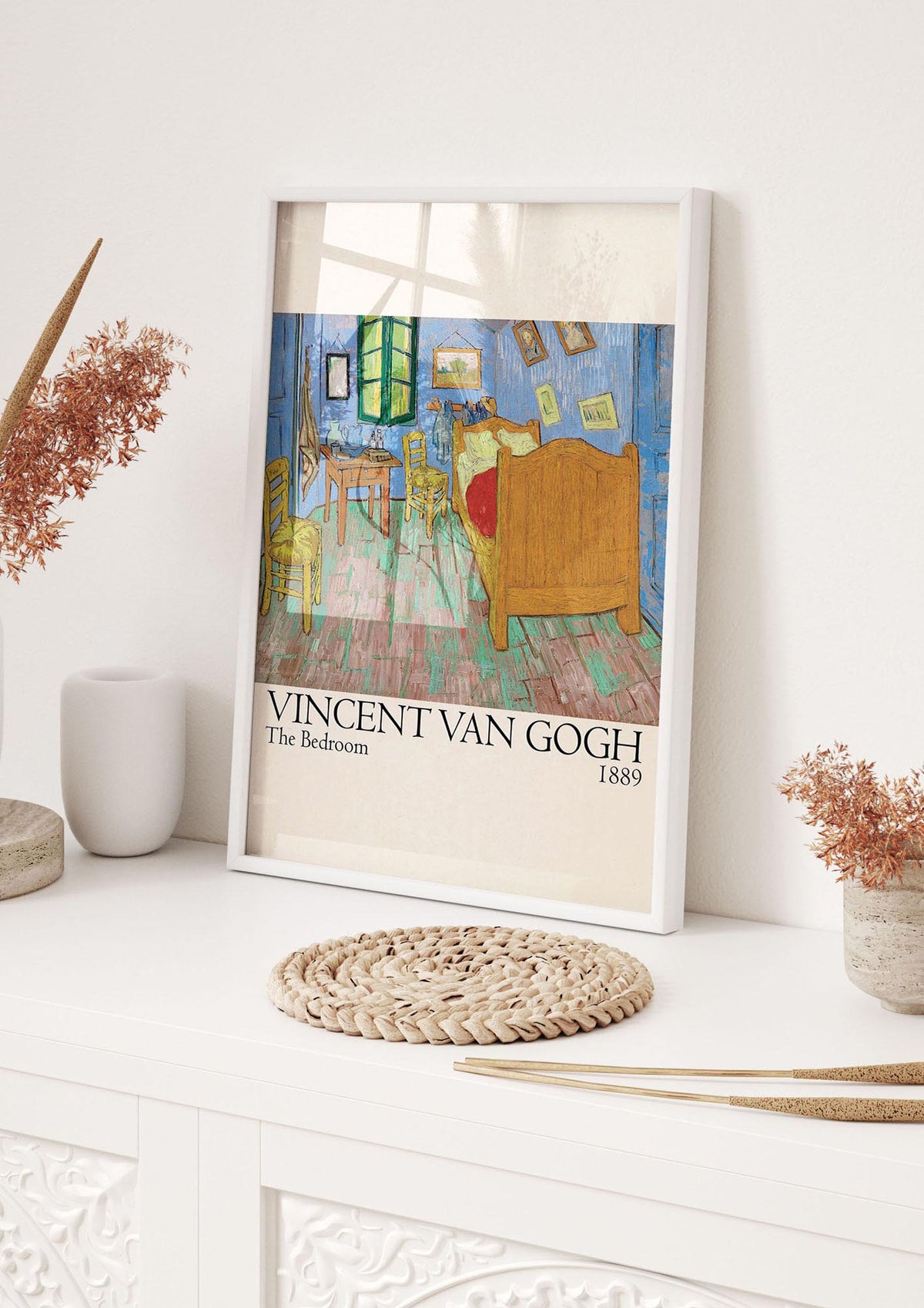 Vincent Van Gogh The Bedroom 1889 Art For The Home - hall 1