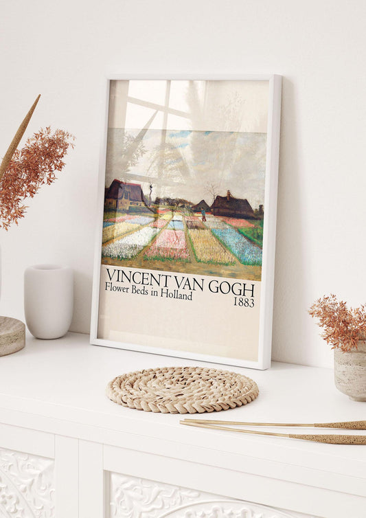 Vincent Van Gogh Flower Beds In Holland 1883 Art For The Home - hall 1