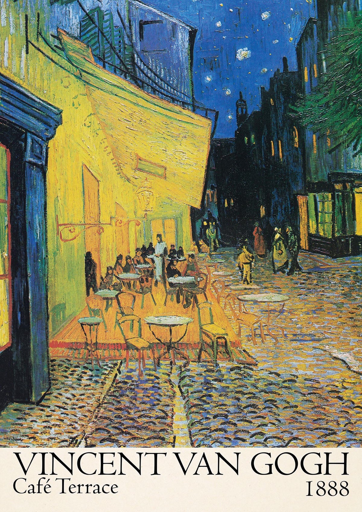 Vincent Van Gogh Cafe Terrace 1888 Art For The Home - detail