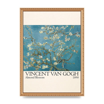 Vincent Van Gogh Almond Blossom 1890 Printed Poster - A3 framed
