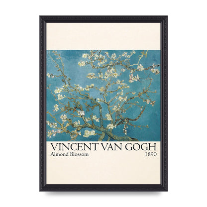 Vincent Van Gogh Almond Blossom 1890 Printed Poster - A3 framed