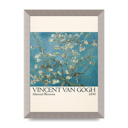 Vincent Van Gogh Almond Blossom 1890 Printed Poster - A4 framed