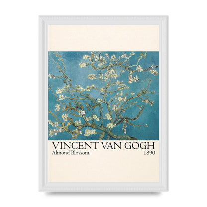 Vincent Van Gogh Almond Blossom 1890 Printed Poster - A4 framed