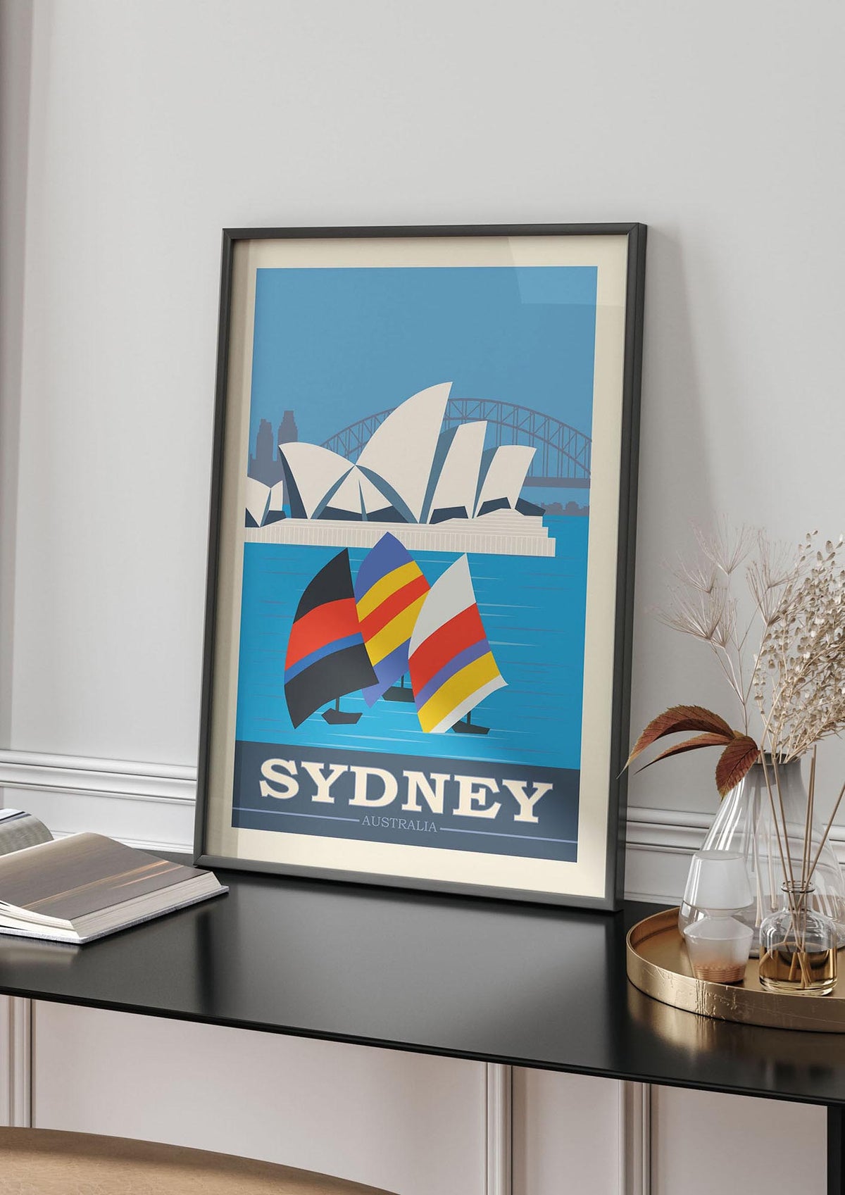 Travel Poster Sydney Art For The Home - living room 4