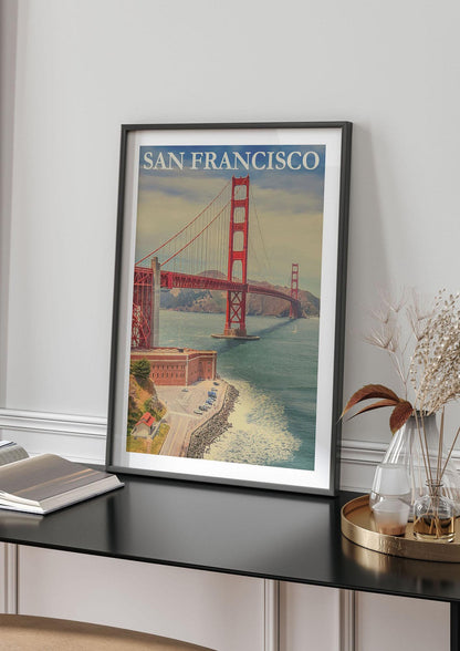 Travel Poster San Francisco Printed Poster - living room 4