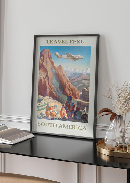 Travel Poster Peru Art For The Home - living room 4