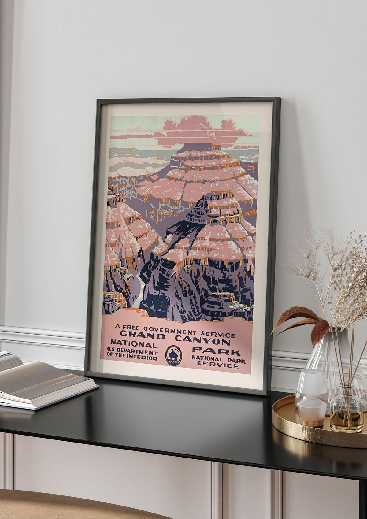 Travel Poster Grand Canyon Usa Wall Art - living room 4