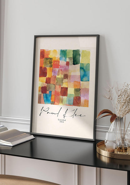Paul Klee Untitled 1914 Wall Art - living room 4