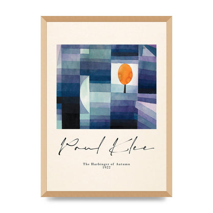Paul Klee The Harbinger Of Autumn 1922 Art For The Home - A2 framed