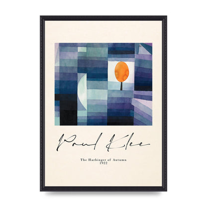Paul Klee The Harbinger Of Autumn 1922 Art For The Home - A2 framed