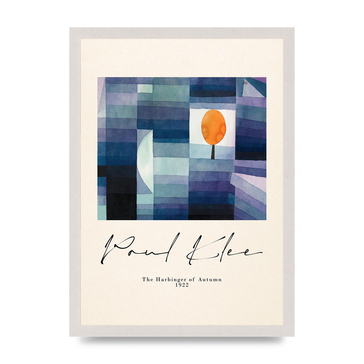 Paul Klee The Harbinger Of Autumn 1922 Art For The Home - A3 framed
