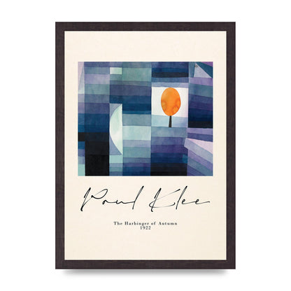 Paul Klee The Harbinger Of Autumn 1922 Art For The Home - A3 framed