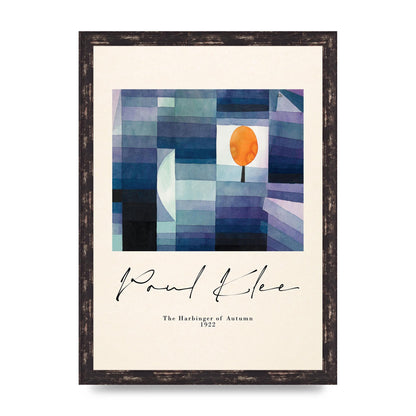 Paul Klee The Harbinger Of Autumn 1922 Art For The Home - A3 framed