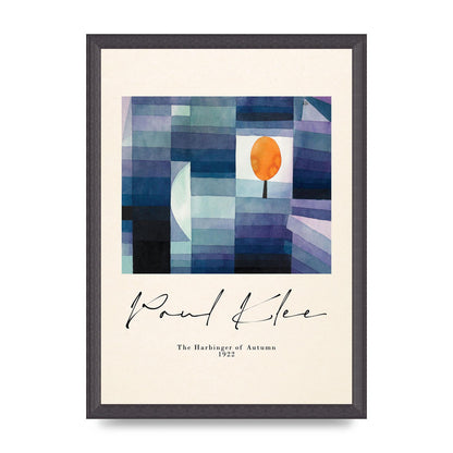 Paul Klee The Harbinger Of Autumn 1922 Art For The Home - A3 framed
