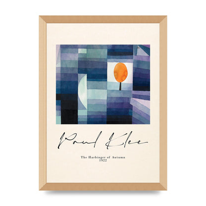 Paul Klee The Harbinger Of Autumn 1922 Art For The Home - A3 framed