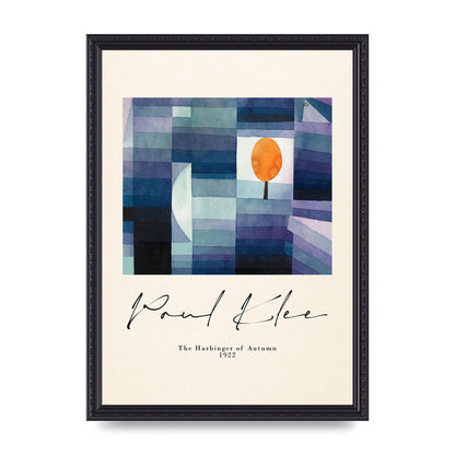 Paul Klee The Harbinger Of Autumn 1922 Art For The Home - A3 framed