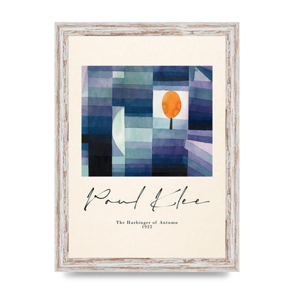 Paul Klee The Harbinger Of Autumn 1922 Art For The Home - A4 framed
