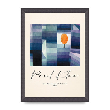 Paul Klee The Harbinger Of Autumn 1922 Art For The Home - A4 framed