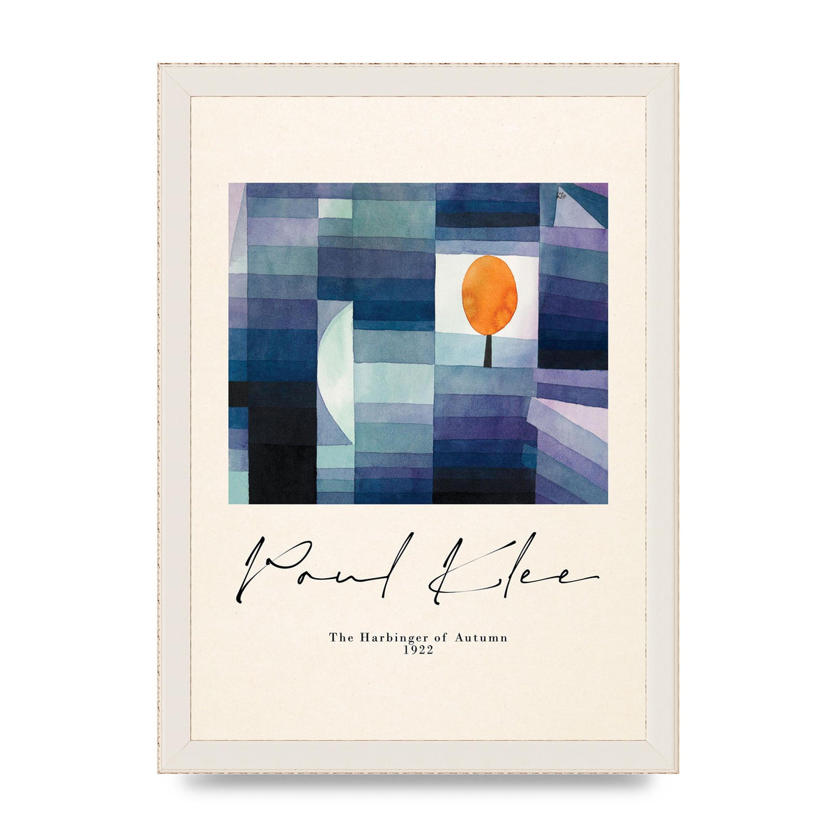 Paul Klee The Harbinger Of Autumn 1922 Art For The Home - A4 framed