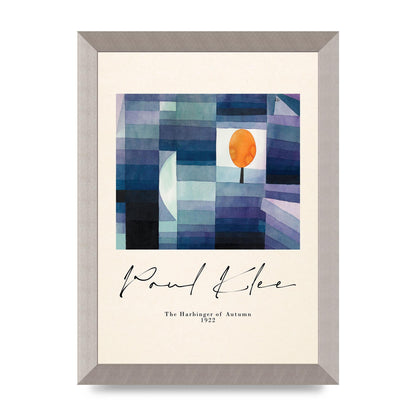 Paul Klee The Harbinger Of Autumn 1922 Art For The Home - A4 framed