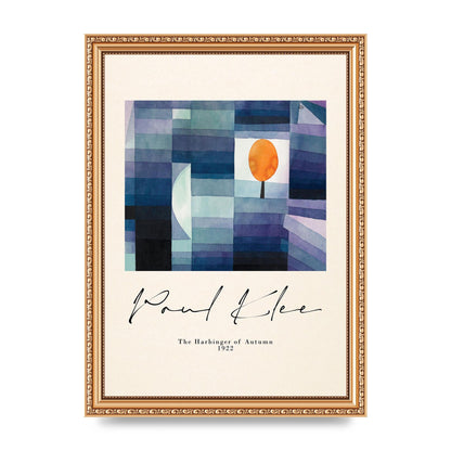 Paul Klee The Harbinger Of Autumn 1922 Art For The Home - A4 framed
