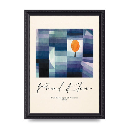 Paul Klee The Harbinger Of Autumn 1922 Art For The Home - A4 framed