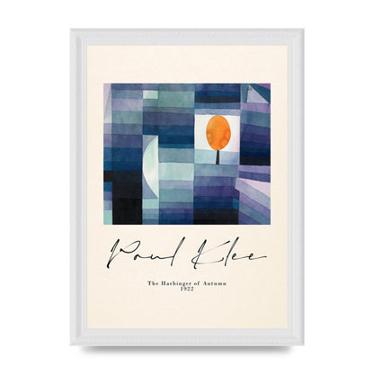Paul Klee The Harbinger Of Autumn 1922 Art For The Home - A4 framed