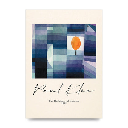 Paul Klee The Harbinger Of Autumn 1922 Art For The Home - unframed print