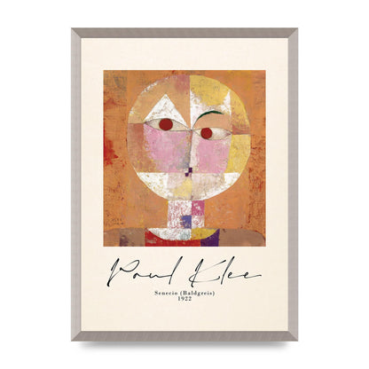Paul Klee Senecio Baldgreis 1922 Art For The Home - A2 framed
