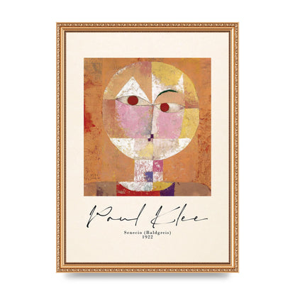Paul Klee Senecio Baldgreis 1922 Art For The Home - A3 framed