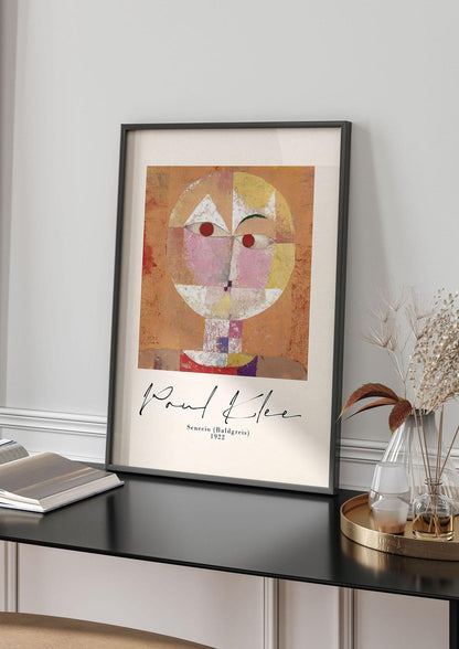Paul Klee Senecio Baldgreis 1922 Art For The Home - living room 4