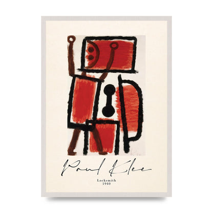 Paul Klee Locksmith 1940 Wall Art - A2 framed