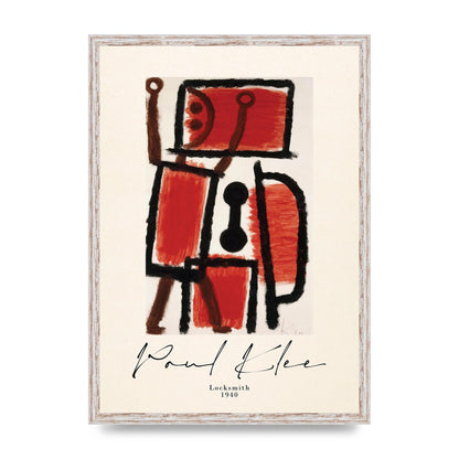 Paul Klee Locksmith 1940 Wall Art - A2 framed