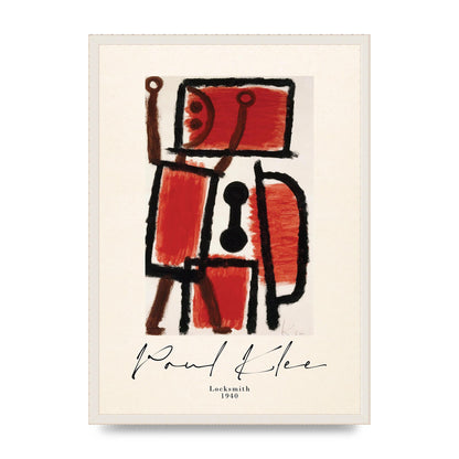 Paul Klee Locksmith 1940 Wall Art - A2 framed