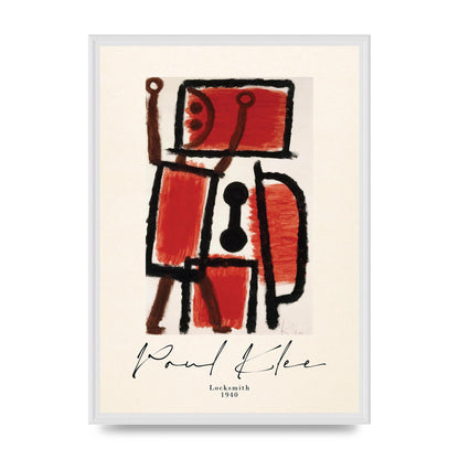 Paul Klee Locksmith 1940 Wall Art - A2 framed