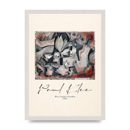 Paul Klee Dry Cooler Garden 1921 Art For The Home - A3 framed
