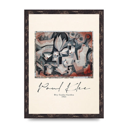 Paul Klee Dry Cooler Garden 1921 Art For The Home - A3 framed