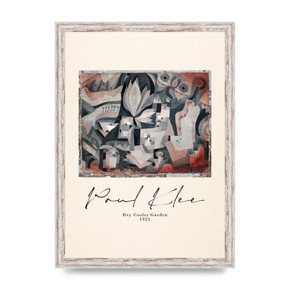 Paul Klee Dry Cooler Garden 1921 Art For The Home - A3 framed