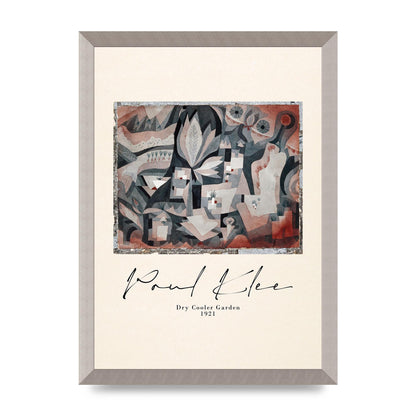 Paul Klee Dry Cooler Garden 1921 Art For The Home - A3 framed