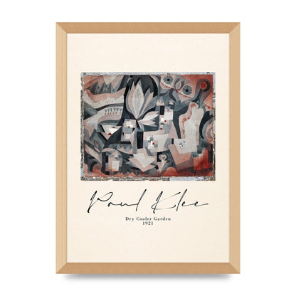 Paul Klee Dry Cooler Garden 1921 Art For The Home - A3 framed