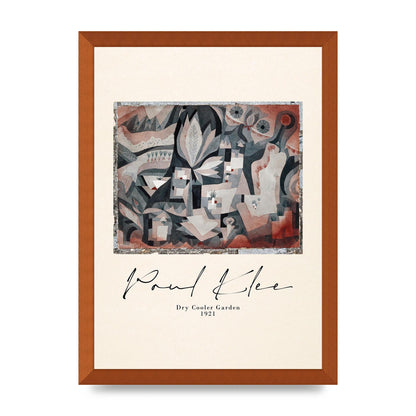 Paul Klee Dry Cooler Garden 1921 Art For The Home - A3 framed