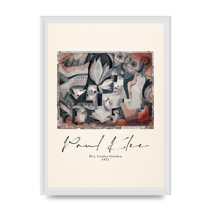 Paul Klee Dry Cooler Garden 1921 Art For The Home - A3 framed