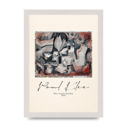 Paul Klee Dry Cooler Garden 1921 Art For The Home - A4 framed