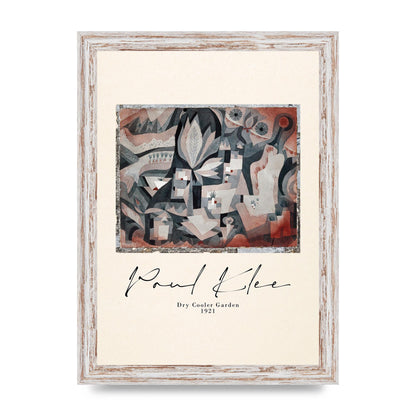 Paul Klee Dry Cooler Garden 1921 Art For The Home - A4 framed