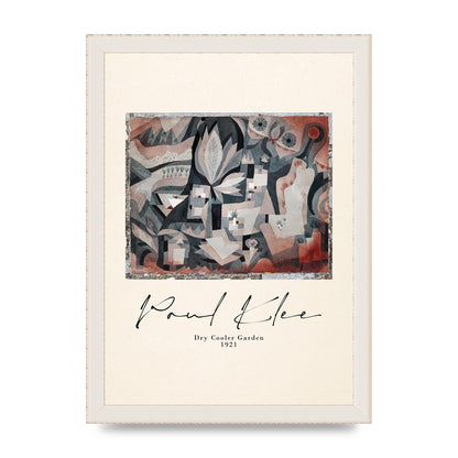 Paul Klee Dry Cooler Garden 1921 Art For The Home - A4 framed
