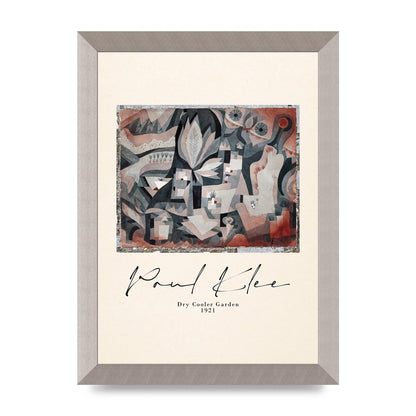 Paul Klee Dry Cooler Garden 1921 Art For The Home - A4 framed