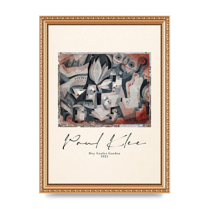 Paul Klee Dry Cooler Garden 1921 Art For The Home - A4 framed