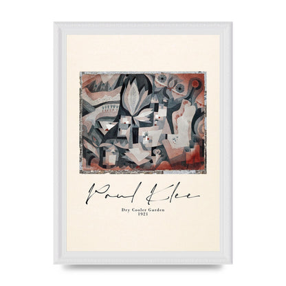 Paul Klee Dry Cooler Garden 1921 Art For The Home - A4 framed