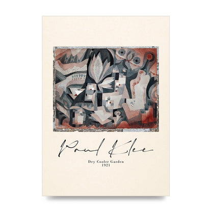 Paul Klee Dry Cooler Garden 1921 Art For The Home - unframed print
