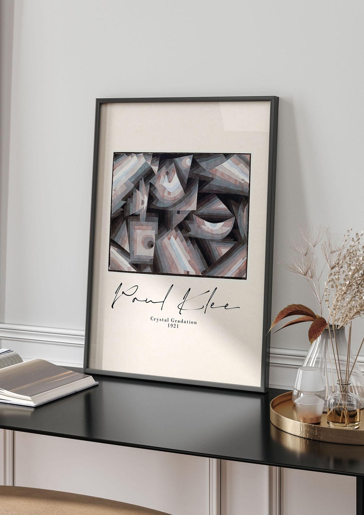 Paul Klee Crystal Gradation 1921 Printed Poster - living room 4